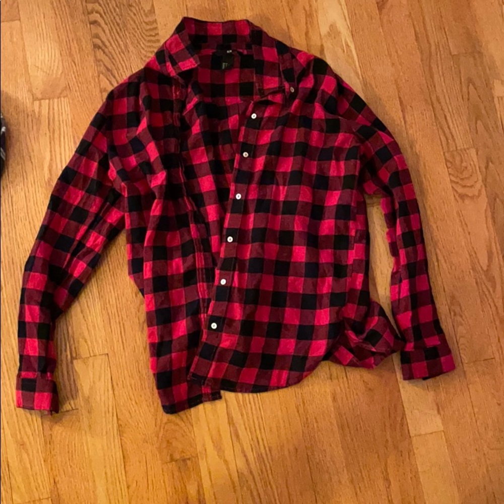 H&M Flannel Long sleeve shirt